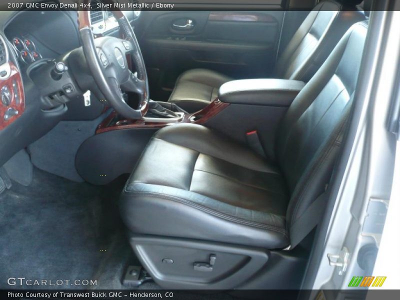 Silver Mist Metallic / Ebony 2007 GMC Envoy Denali 4x4