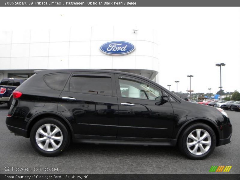 Obsidian Black Pearl / Beige 2006 Subaru B9 Tribeca Limited 5 Passenger