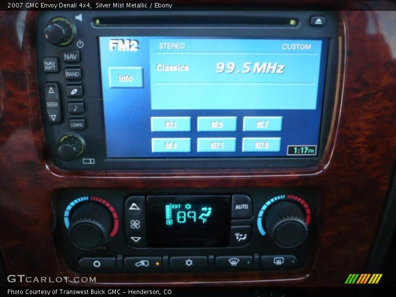 Silver Mist Metallic / Ebony 2007 GMC Envoy Denali 4x4