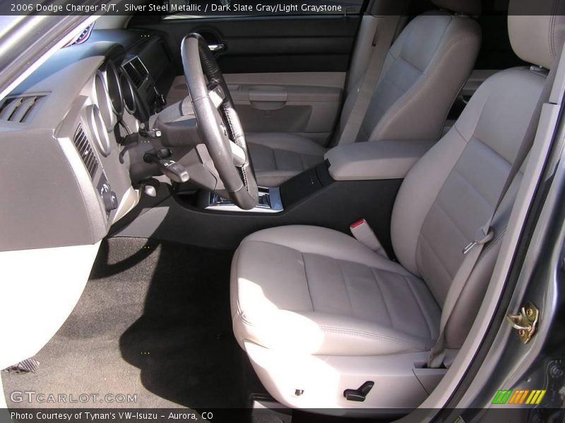 Silver Steel Metallic / Dark Slate Gray/Light Graystone 2006 Dodge Charger R/T