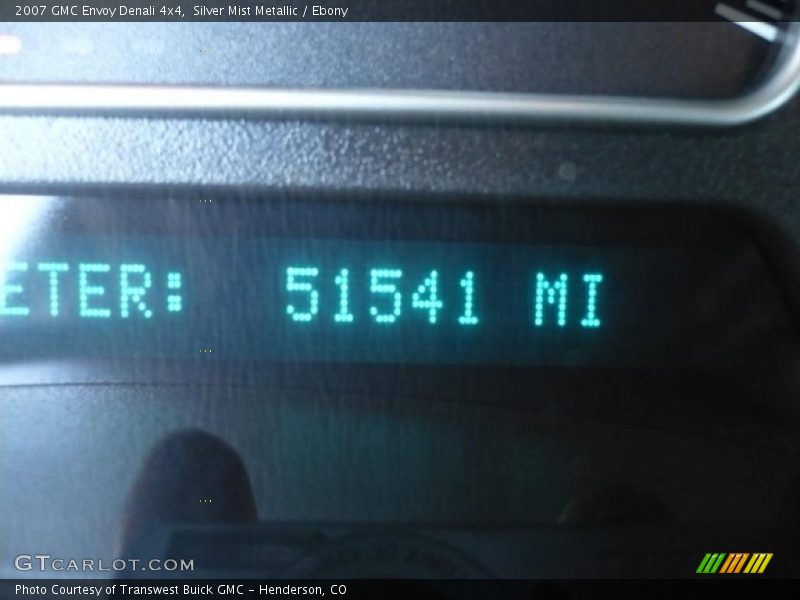 Silver Mist Metallic / Ebony 2007 GMC Envoy Denali 4x4