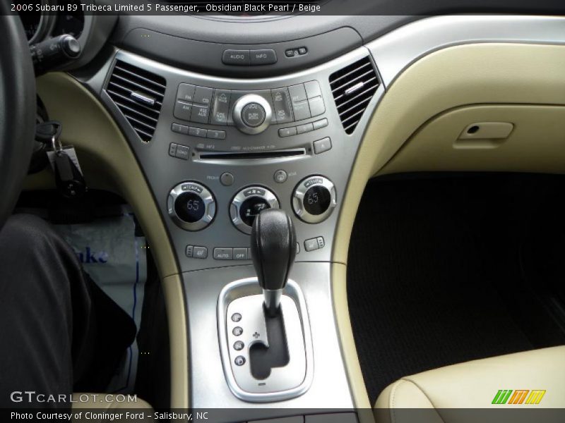 Obsidian Black Pearl / Beige 2006 Subaru B9 Tribeca Limited 5 Passenger