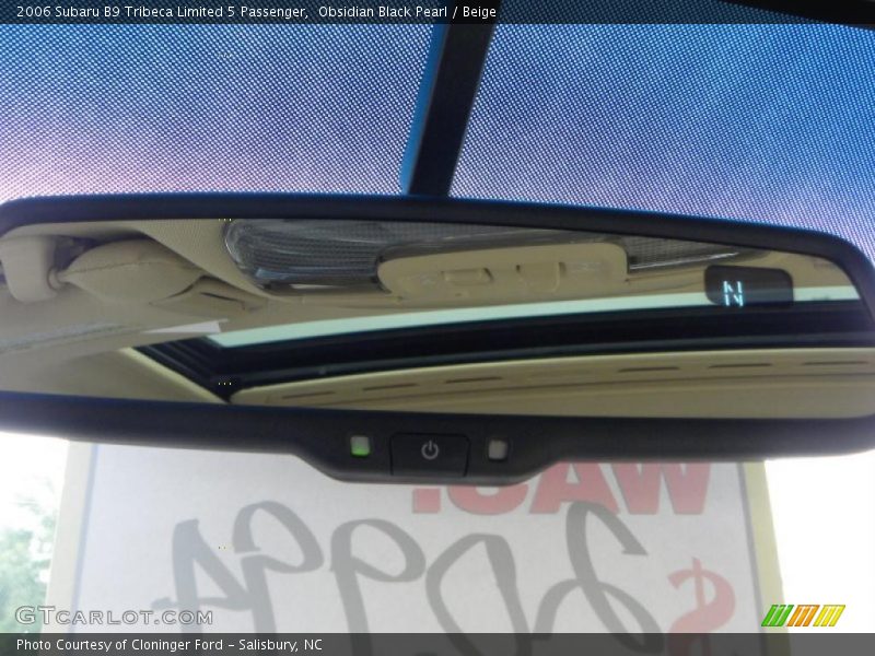 Obsidian Black Pearl / Beige 2006 Subaru B9 Tribeca Limited 5 Passenger