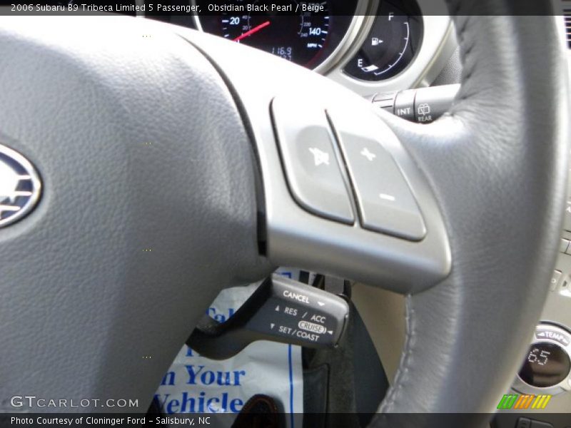 Obsidian Black Pearl / Beige 2006 Subaru B9 Tribeca Limited 5 Passenger