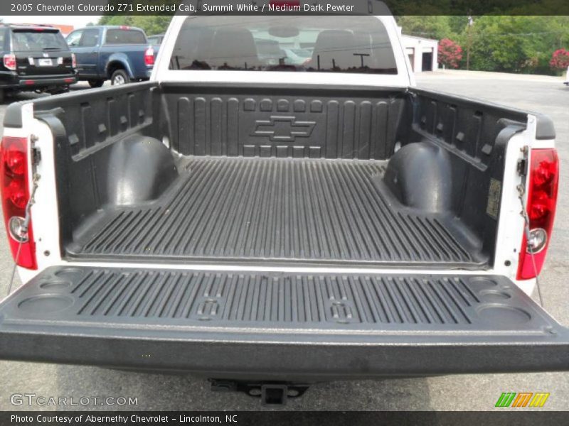 Summit White / Medium Dark Pewter 2005 Chevrolet Colorado Z71 Extended Cab