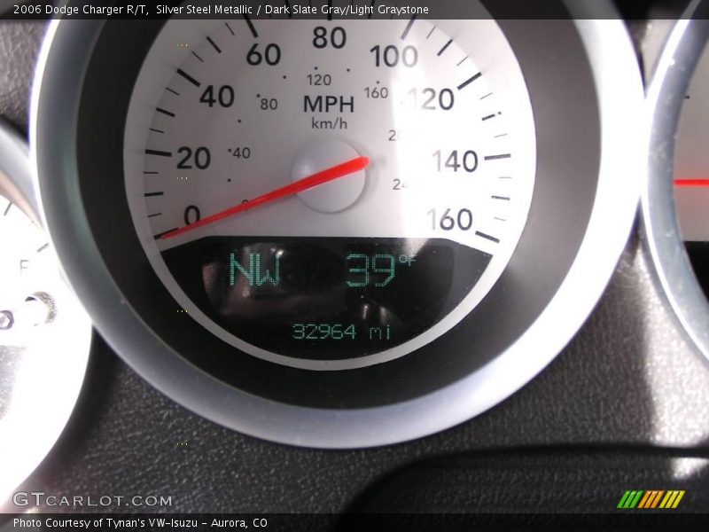 Silver Steel Metallic / Dark Slate Gray/Light Graystone 2006 Dodge Charger R/T
