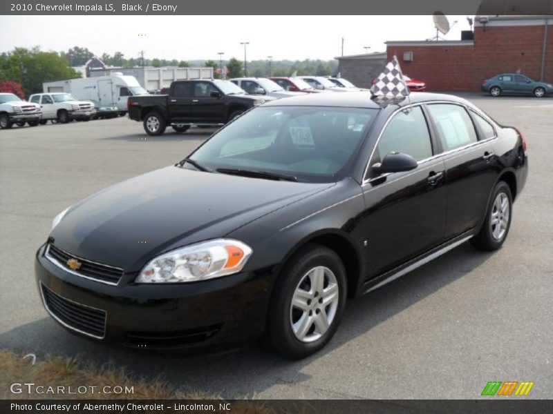 Black / Ebony 2010 Chevrolet Impala LS
