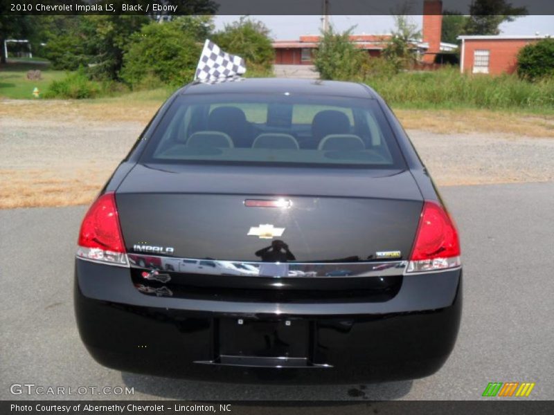 Black / Ebony 2010 Chevrolet Impala LS