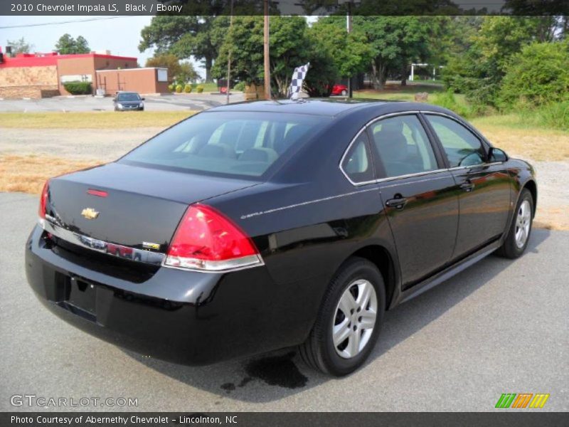 Black / Ebony 2010 Chevrolet Impala LS