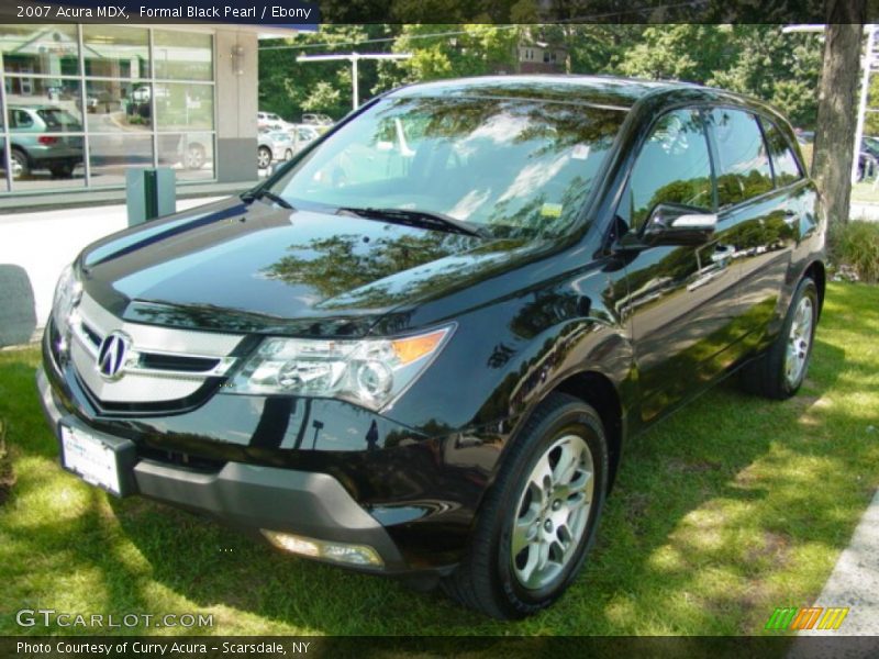 Formal Black Pearl / Ebony 2007 Acura MDX