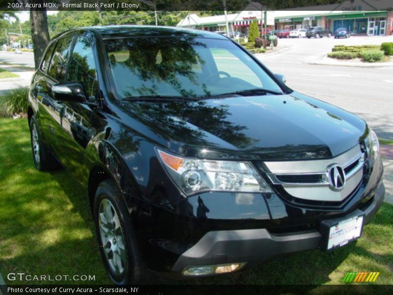 Formal Black Pearl / Ebony 2007 Acura MDX