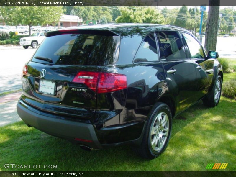 Formal Black Pearl / Ebony 2007 Acura MDX