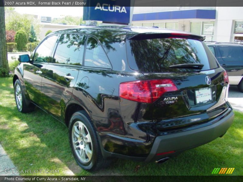 Formal Black Pearl / Ebony 2007 Acura MDX