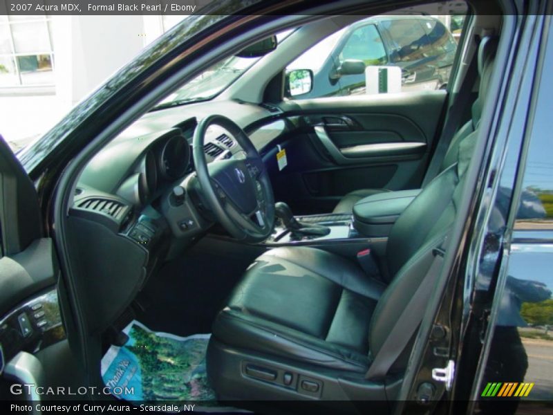 Formal Black Pearl / Ebony 2007 Acura MDX
