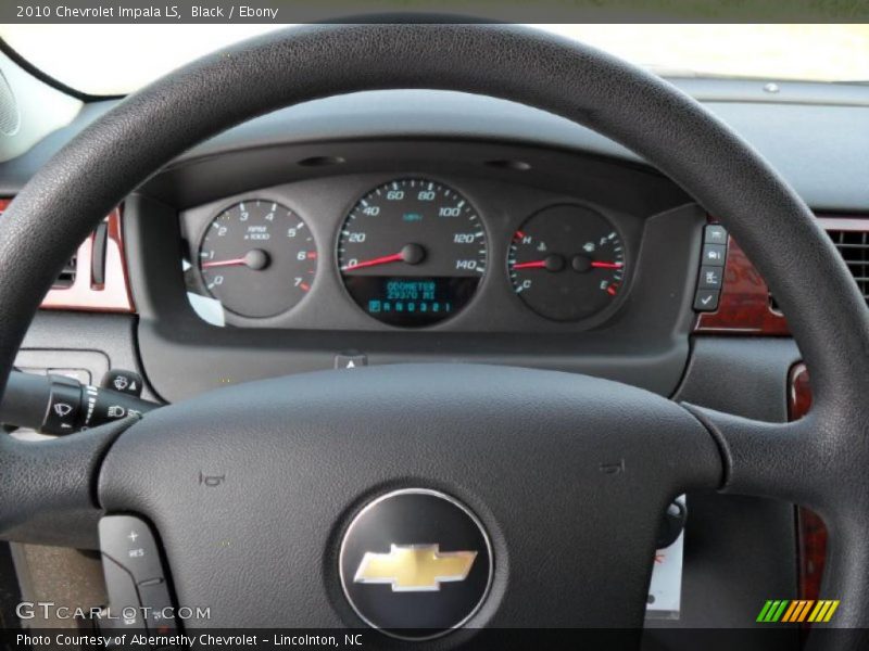 Black / Ebony 2010 Chevrolet Impala LS