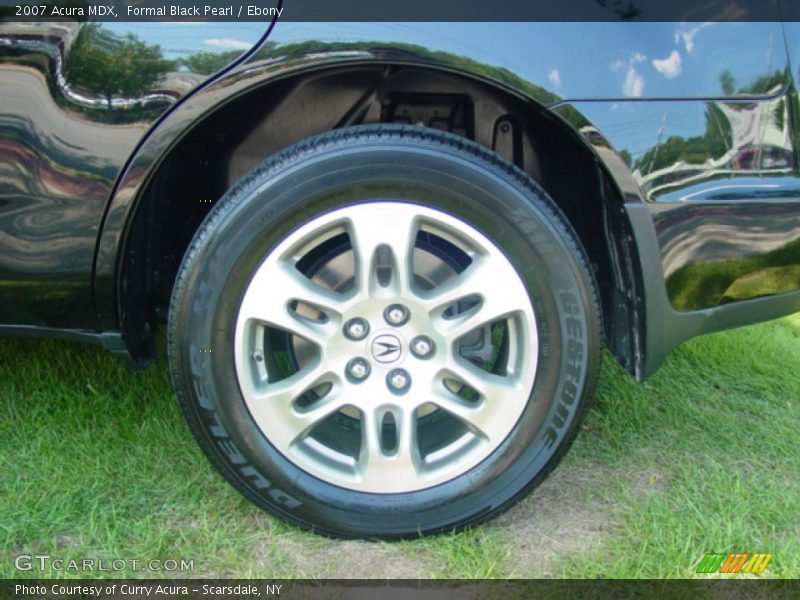 Formal Black Pearl / Ebony 2007 Acura MDX