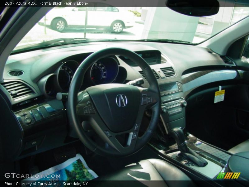 Formal Black Pearl / Ebony 2007 Acura MDX