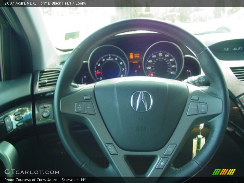 Formal Black Pearl / Ebony 2007 Acura MDX