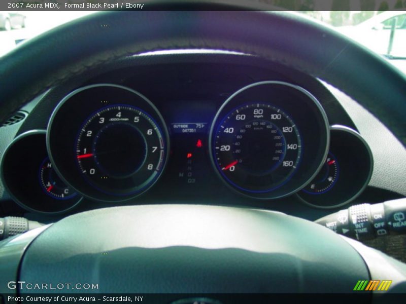 Formal Black Pearl / Ebony 2007 Acura MDX