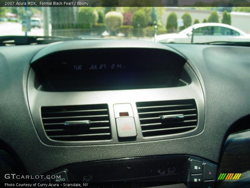 Formal Black Pearl / Ebony 2007 Acura MDX