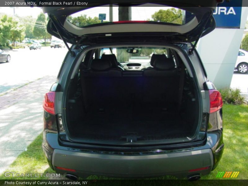 Formal Black Pearl / Ebony 2007 Acura MDX