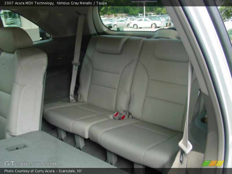 Nimbus Gray Metallic / Taupe 2007 Acura MDX Technology