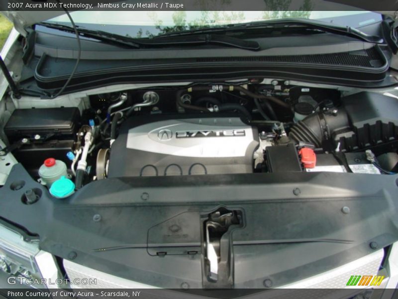 Nimbus Gray Metallic / Taupe 2007 Acura MDX Technology