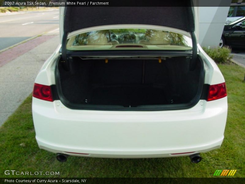 Premium White Pearl / Parchment 2007 Acura TSX Sedan