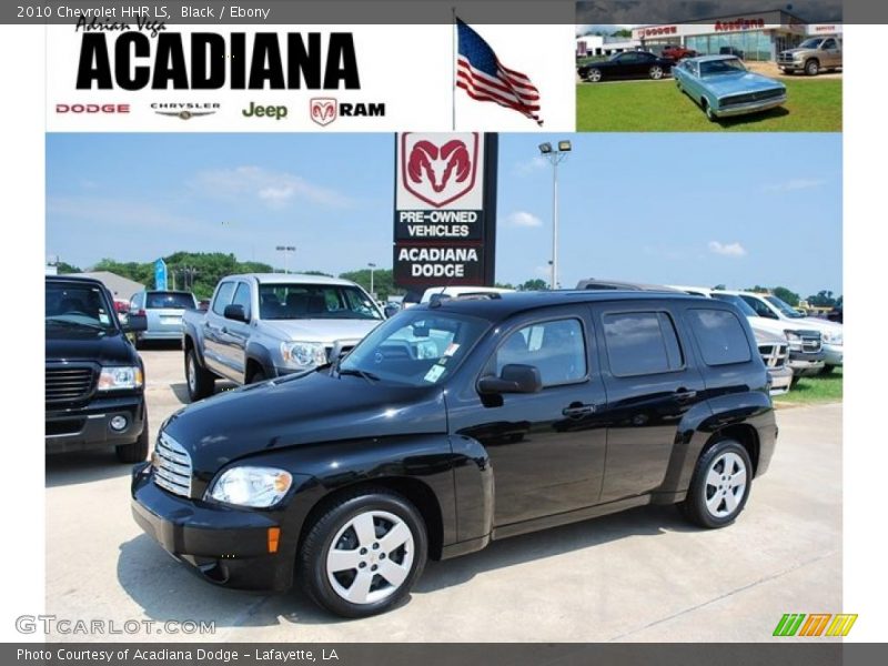Black / Ebony 2010 Chevrolet HHR LS