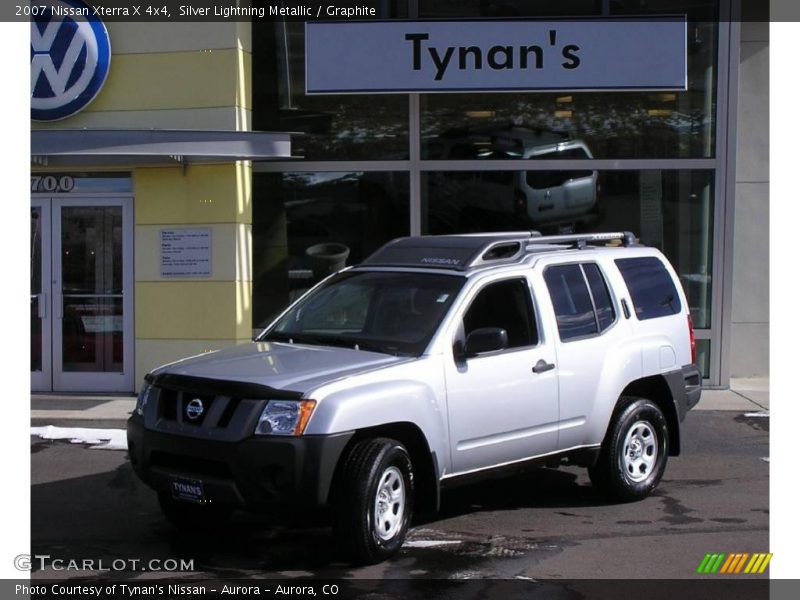 Silver Lightning Metallic / Graphite 2007 Nissan Xterra X 4x4