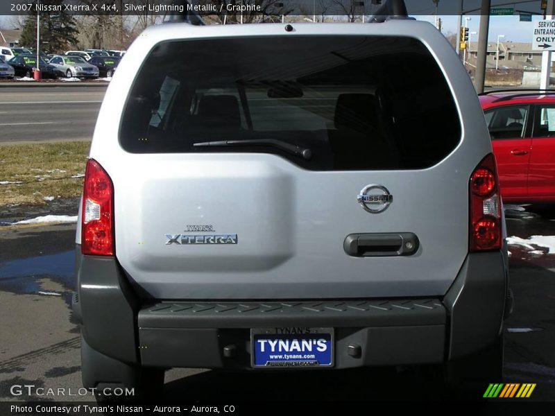 Silver Lightning Metallic / Graphite 2007 Nissan Xterra X 4x4