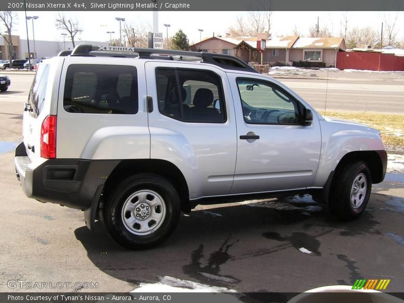 Silver Lightning Metallic / Graphite 2007 Nissan Xterra X 4x4