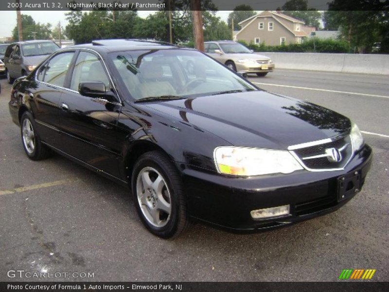 Nighthawk Black Pearl / Parchment 2003 Acura TL 3.2