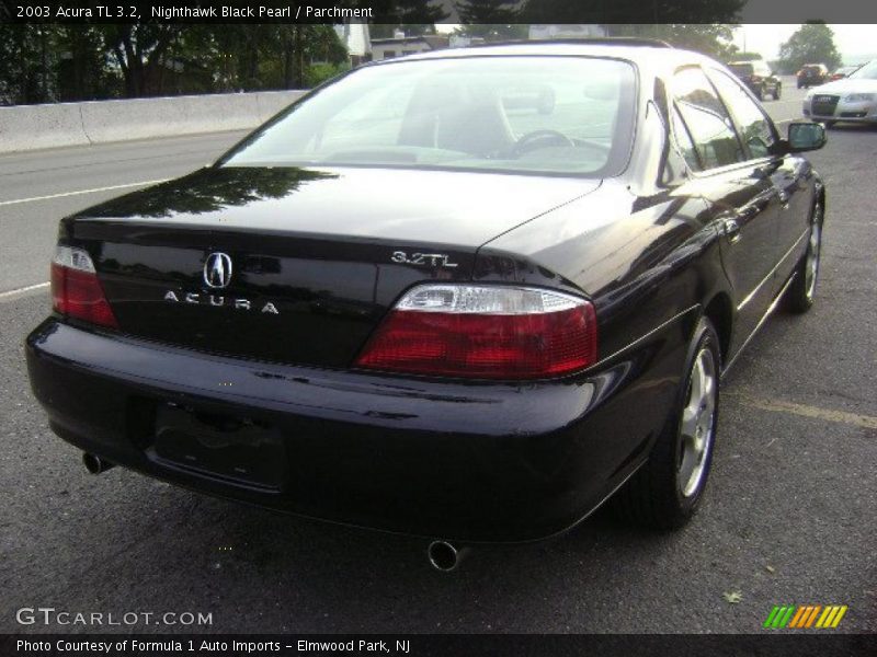 Nighthawk Black Pearl / Parchment 2003 Acura TL 3.2