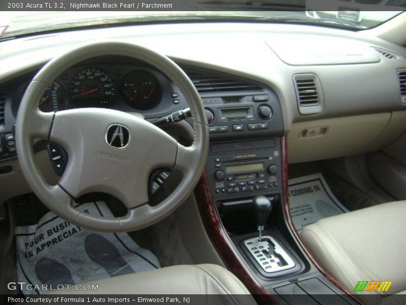 Nighthawk Black Pearl / Parchment 2003 Acura TL 3.2