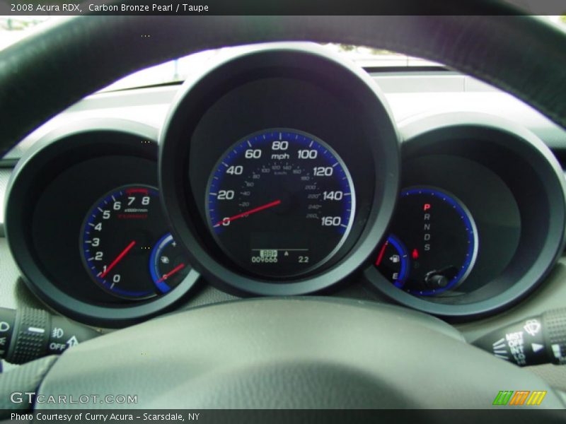 Carbon Bronze Pearl / Taupe 2008 Acura RDX