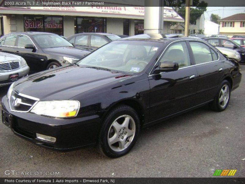 Nighthawk Black Pearl / Parchment 2003 Acura TL 3.2