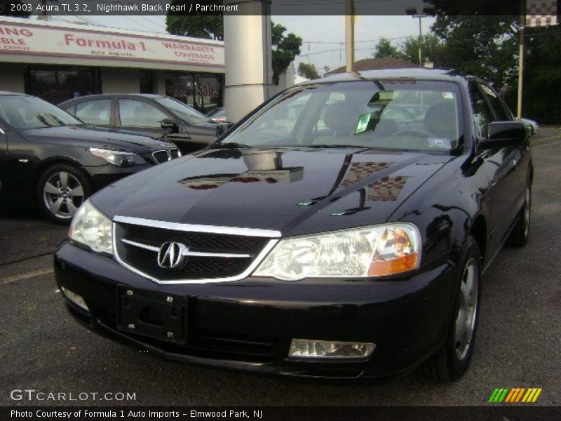 Nighthawk Black Pearl / Parchment 2003 Acura TL 3.2