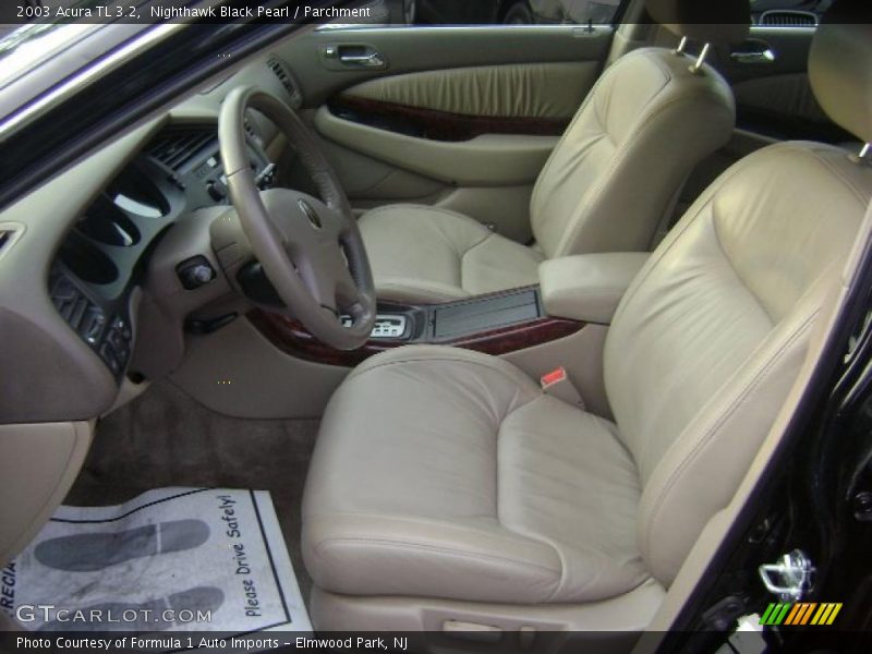 Nighthawk Black Pearl / Parchment 2003 Acura TL 3.2