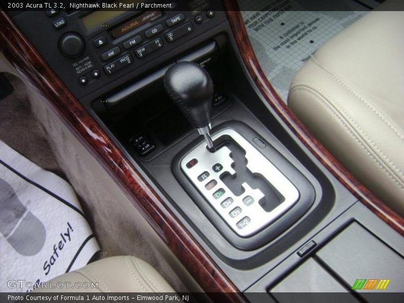 Nighthawk Black Pearl / Parchment 2003 Acura TL 3.2