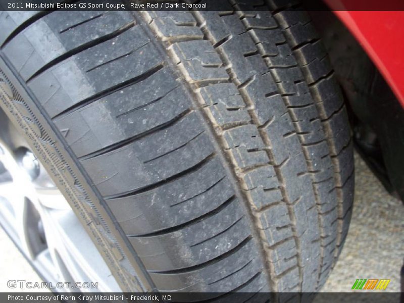Rave Red / Dark Charcoal 2011 Mitsubishi Eclipse GS Sport Coupe