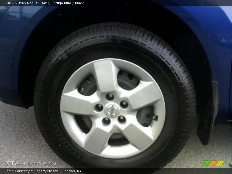 Indigo Blue / Black 2009 Nissan Rogue S AWD