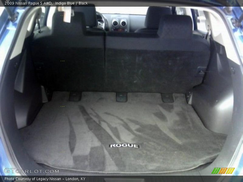 Indigo Blue / Black 2009 Nissan Rogue S AWD