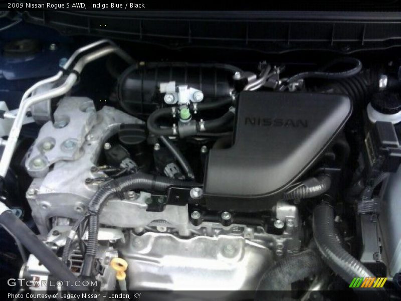 Indigo Blue / Black 2009 Nissan Rogue S AWD
