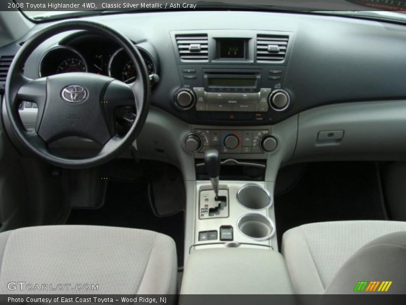 Classic Silver Metallic / Ash Gray 2008 Toyota Highlander 4WD