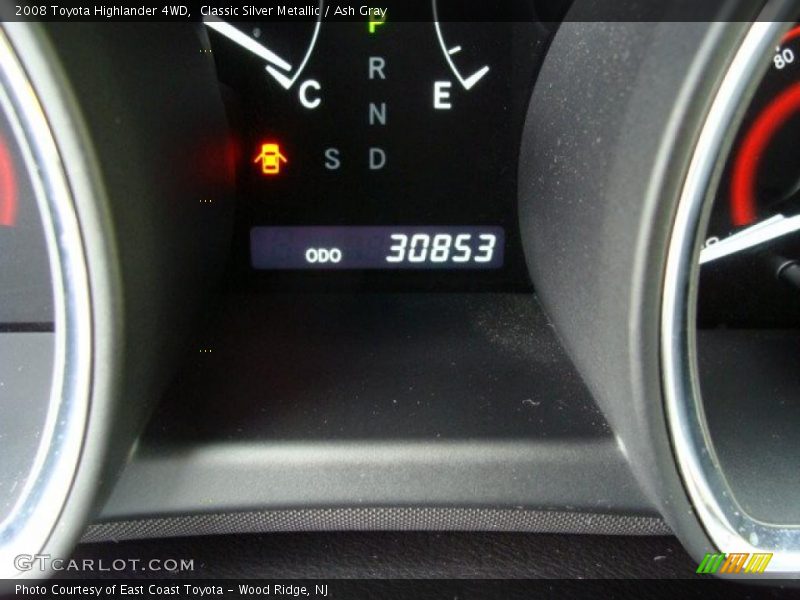 Classic Silver Metallic / Ash Gray 2008 Toyota Highlander 4WD