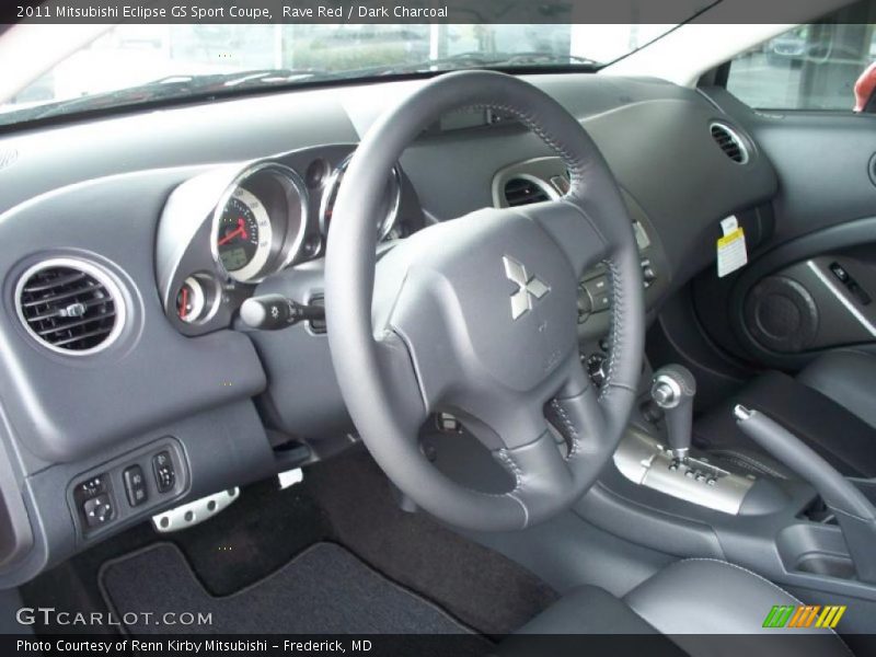 Rave Red / Dark Charcoal 2011 Mitsubishi Eclipse GS Sport Coupe