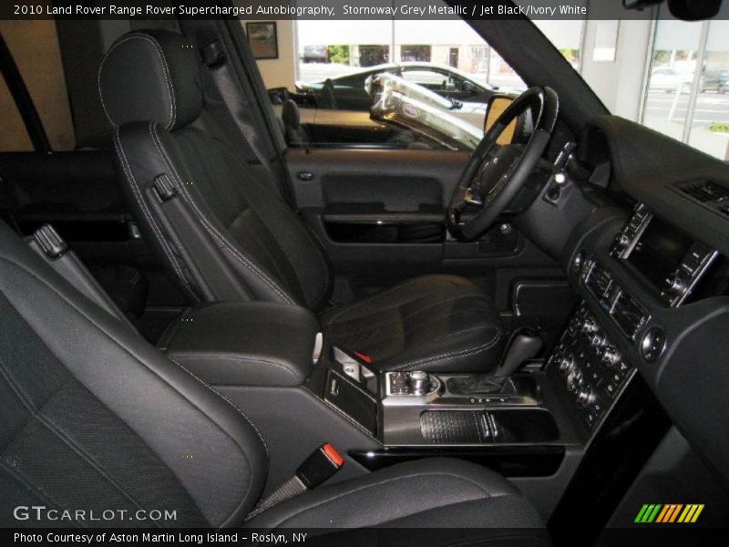 Stornoway Grey Metallic / Jet Black/Ivory White 2010 Land Rover Range Rover Supercharged Autobiography