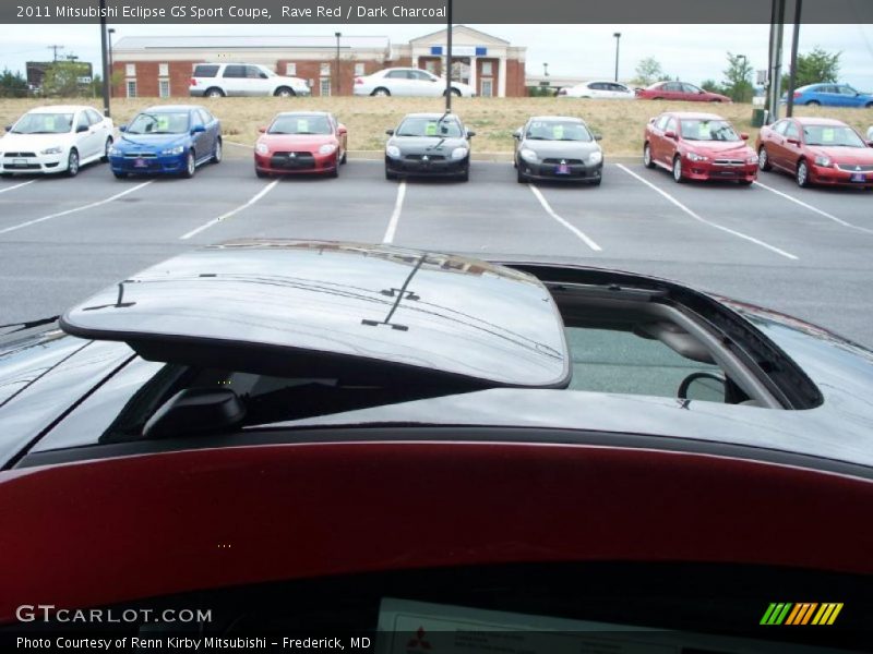 Rave Red / Dark Charcoal 2011 Mitsubishi Eclipse GS Sport Coupe