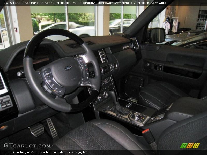 Stornoway Grey Metallic / Jet Black/Ivory White 2010 Land Rover Range Rover Supercharged Autobiography